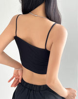 (COMFORT BEST) ベーシックコットンエフォートレスシックストレッチリベッドブラトップ - 2 カラー