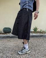 Haven Check Pocket Bermuda Denim Pants