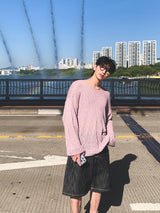 ASCLO Castle Boat Neck Summer Knit (4color)