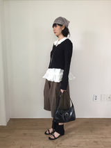 トニービッグバックル ショルダーバッグ (4color)
