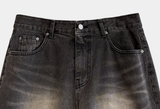 Salty 12514 Vintage Washed Wide Denim Pants