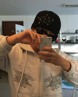 LG Star Ribbed Beanie (3C)
