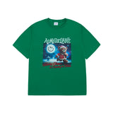 24FW RUNNING SANTA BEAR SHORT SLEEVE T-SHIRT GREEN