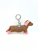 [New Zealand Wool] Worry Keyring (Brown)