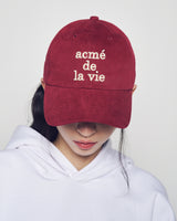 26SS COTTON NAPPING 3D EMBO BALL CAP