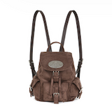 Nostalgia Chubby Backpack Brown