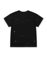 イージープリンティングクロップドTシャツ - ブラック