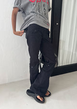 2WAY CAPRI BOOTS CUT PANTS