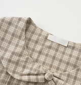 Avena Pintuck Collar Blouse