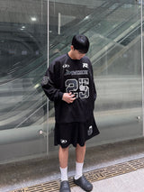 25 camo mesh long-sleeve