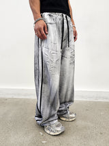 VENTIQUE Handpainting the tea washing training Pants 2colors