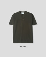 (M's) Allday Henley Neck T-shirt