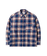 LB Rustic Core Flannel Check Shirt (Blue)