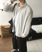 Code Seersucker Stripe Shirt