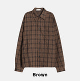 Breed Wrinkle Check Shirt