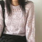 フォランウールモヘアツイストパンチニットウェア