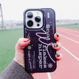 【MADE】Snow epoxy phone case(2 colors)