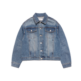 25SS デニムセットアップトラッカージャケット ブルー