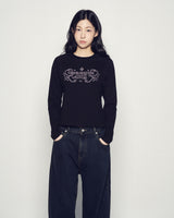 25FW TAPERED FIT WASHING DENIM PANTS BLACK