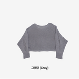 [NONCODE] ONBIA Damage Knitwear