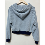 ワッフルパターンフードジップアップ / 2WAY🧇 - 2 COLORS