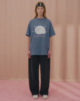 CHARMING SHELL TSHIRT-BLUE