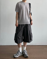 エルビンバンブーショートスリーブニット