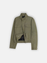 Vital Military Crop Jacket