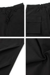 Wrinkled Paratrooper Cargo Pants