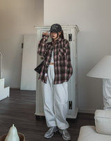 Lower Brushed Wide Jogger Pants