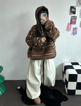 ツーピンタックリベットベルトバルーンロングパンツ🤎🖤💙3カラー