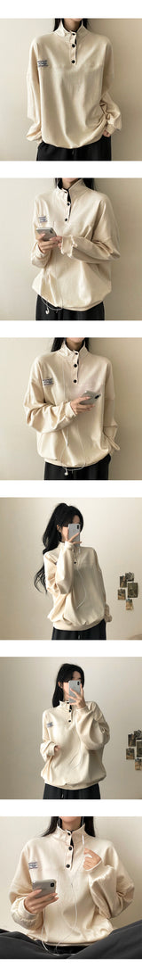 Lit anorak sweatshirt