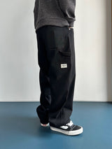 Unit Carpenter Cotton Wide Pants 4C