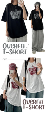 Aldert スモーク半袖Tシャツ