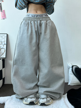 ベルトスナップポイントバルーントレーニングパンツ 🩶🖤🤍3カラー