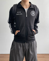 Roster Crop Track Zip-up
