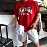 Liu Washing Cotton Banding Shorts