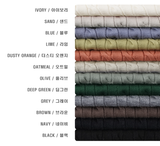 nade Cable Collar Button Standard Knit