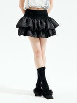 Emoha Double Layer Ballet Punk Skirt