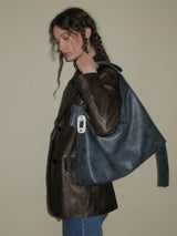 [FITB X Dasha] D. Wide Strap Bag (blue)
