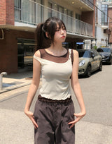 Moren Layered Twist Sleeveless