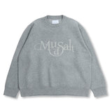 MUDDY KNIT CREWNECK GRAY