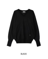 Solar Linen V-neck Knit