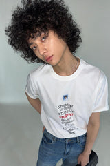 Solona Cool Touch Ice Skin Technology Student Print Loose Short Sleeve T-shirt