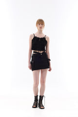 GAGA RIBBON BUSTIER / BLACK