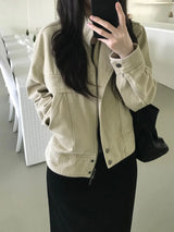 Luca Washed Cotton Jacket (2 colors)