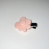 ライトピンクフラワーヘアクリップ (1pcs)