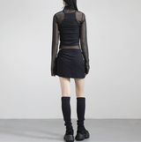 Kate hole string skirt
