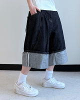 Culture Roll-up Selvedge Bermuda Denim