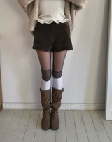 ヒール&ローコーデュロイショートパンツ